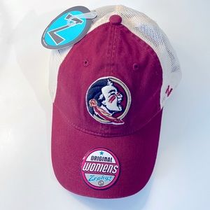 NWT FSU logo Zephyr SnapBack Women’s Ball Cap | one size